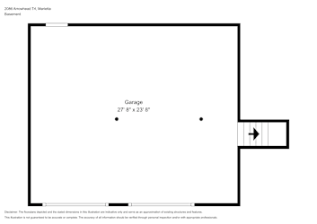 Floor plan 1 for 2086 Arrowhead Trl