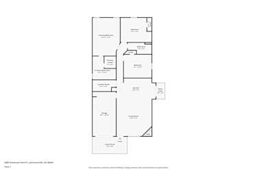Floor plan 1 for 2086 Patterson Park Pl