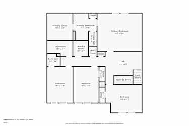 Floor plan 2 for 2088 Boxwood Circle SE