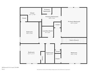 Floor plan 2 for 2089 Boxwood Circle SE