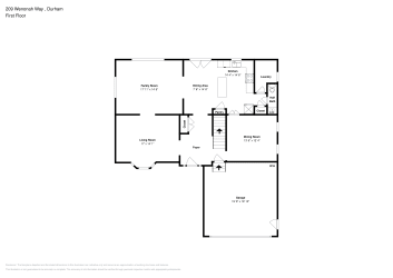 Floor plan 1 for 209 Wenonah Way