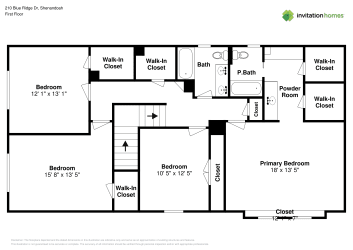 Floor plan 2 for 210 Blue Ridge Dr