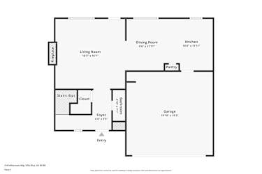 Floor plan 1 for 210 Millstream Rdg