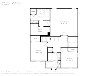 Floor plan 2 for 210 Sawmill Landing Dr