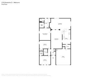 Floor plan 1 for 2100 Brookshire Cir