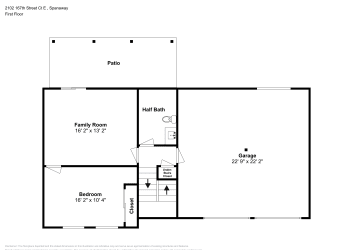 Floor plan 1 for 2102 167th Street Ct E