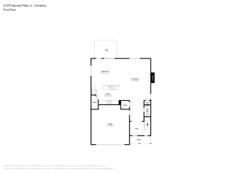 Floor plan 1 for 21074 Nannie Potts Ln