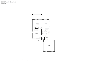 Floor plan 1 for 21080 E Pickett St