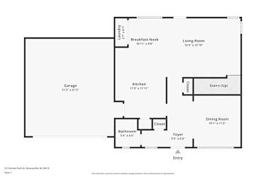 Floor plan 1 for 211 Everett Park Dr