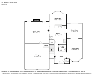Floor plan 1 for 211 Nadia Ct