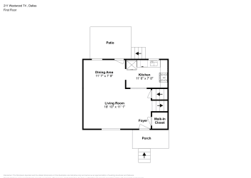 Floor plan 2 for 211 Westwood Trl