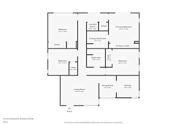 Floor plan 1 for 2112 N Screenland Dr