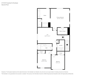 Floor plan 2 for 21130 W Cypress St