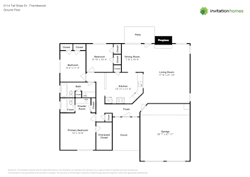 Floor plan 1 for 2114 Tall Ships Dr