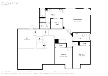 Floor plan 2 for 2117 Cold Springs Dr