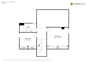 Floor plan 2 for 2120 Burr Oak Ln