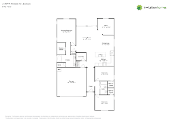 Floor plan 1 for 21207 W Alvarado Rd