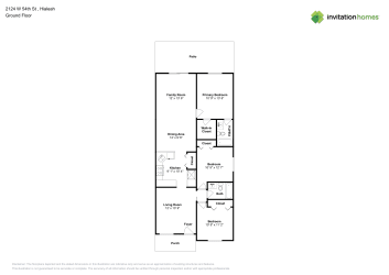Floor plan 1 for 2124 W 54th St
