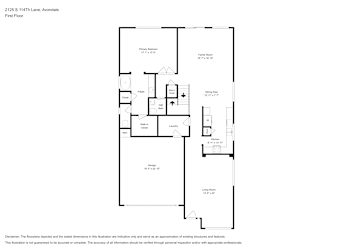 Floor plan 1 for 2125 S 114Th Lane