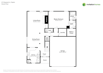 Floor plan 1 for 213 Haywood Ln