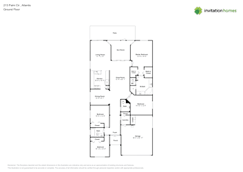 Floor plan 1 for 213 Palm Cir