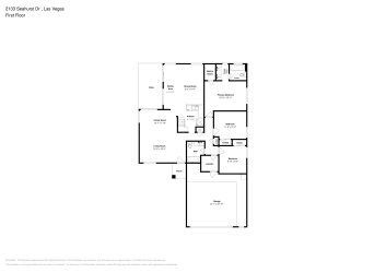 Floor plan 1 for 2133 Seahurst Dr