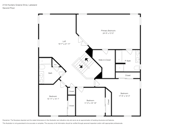 Floor plan 2 for 2134 Hunters Greene Dr