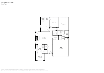 Floor plan 1 for 214 Arabian Ln