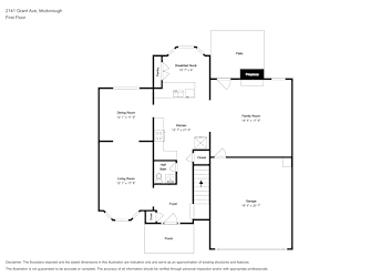 Floor plan 1 for 2141 Grant Ave