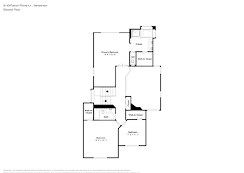 Floor plan 2 for 2143 Falcon Pointe Ln