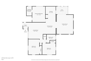 Floor plan 1 for 2144 Fulton Way