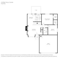 Floor plan 2 for 2148 Bent Tree Ln