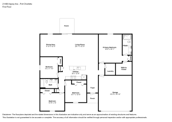 Floor plan 1 for 21499 Argosy Ave