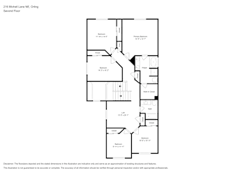 Floor plan 2 for 216 Michell Ln NE