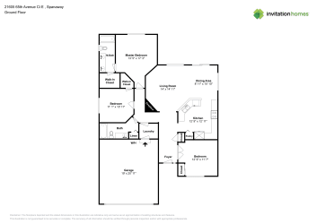 Floor plan 1 for 21605 65th Avenue Ct E