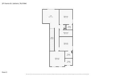 Floor plan 2 for 217 Dante Drive