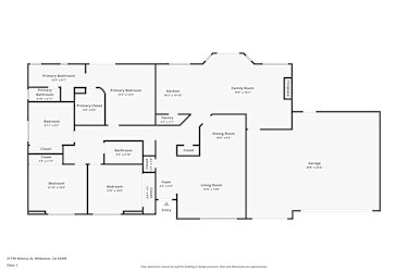 Floor plan 1 for 21739 Walnut St