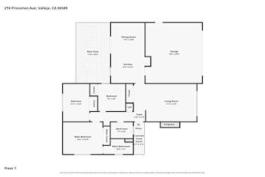 Floor plan 1 for 218 Princeton Ave