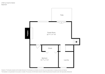 Floor plan 1 for 2182 Ivy Crest Dr
