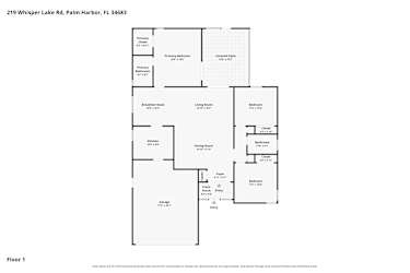 Floor plan 1 for 219 Whisper Lake Rd
