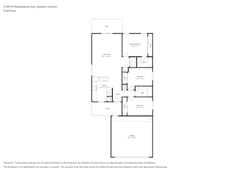 Floor plan 1 for 2199 W Renaissance Ave
