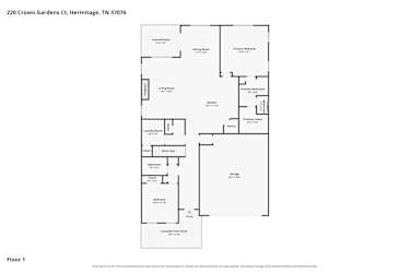 Floor plan 2 for 220 Crown Gardens CT