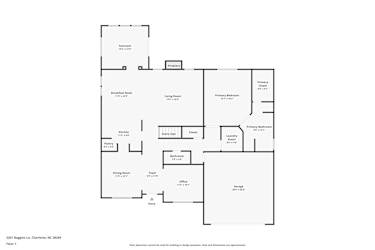 Floor plan 1 for 2201 Baggins Ln
