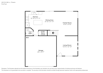 Floor plan 1 for 22015 N 30th Ln