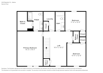 Floor plan 2 for 2202 Blackbird Cir