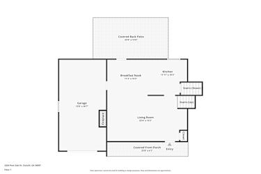 Floor plan 2 for 2204 Post Oak Dr