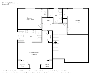 Floor plan 2 for 2207 Morning Ct NW