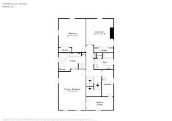 Floor plan 2 for 2208 Madison Pl