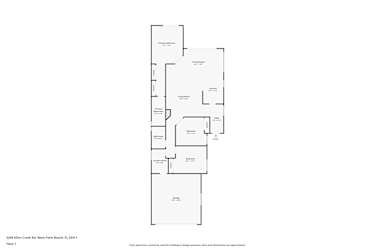 Floor plan 1 for 2209 Allen Creek Rd