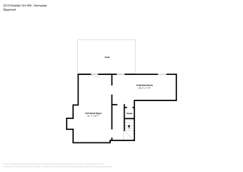 Floor plan 1 for 2210 Dresden Grn NW